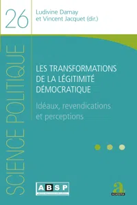 Les transformations de la légitimité démocratique_cover