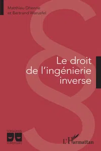 Le droit de l'ingénierie inverse_cover