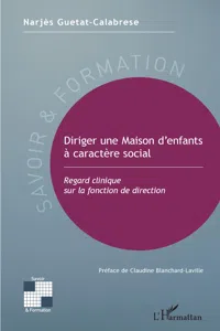 Diriger une Maison d'enfants à caractère social_cover