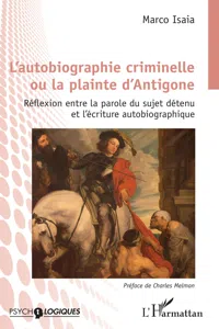 L'autobiographie criminelle ou la plainte d'Antigone_cover