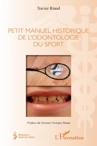 Petit manuel historique de l'odontologie du sport_cover