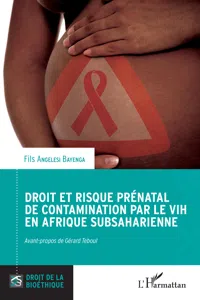 Droit et risque prénatal de contamination par le VIH en Afrique subsaharienne_cover