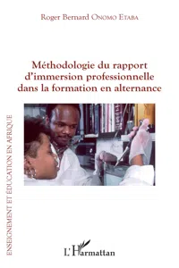 Méthodologie du rapport d'immersion professionnelle dans la formation en alternance_cover