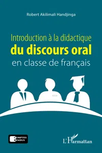 Introduction à la didactique du discours oral en classe de français_cover