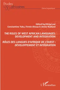 Rôles des langues d'Afrique de l'Ouest : développement et intégration_cover