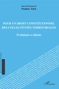 Pour un droit constitutionnel des collectivités territoriales_cover