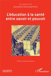 L'éducation à la santé entre savoir et pouvoir_cover