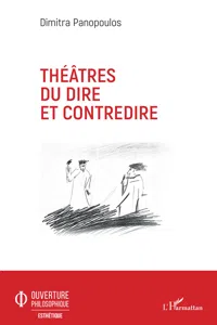 Théâtres du dire et contredire_cover