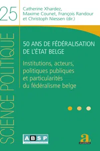 50 ans de fédéralisation de l'État belge_cover