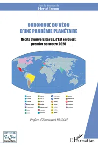 Chronique du vécu d'une pandémie planétaire_cover