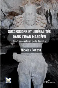 Successions et libéralités dans l'Iran mazdéen_cover