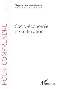 Socio-économie de l'éducation_cover