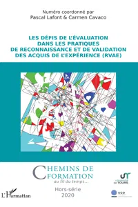 Les défis de l'évaluation dans les pratiques de Reconnaissance et de Validation des Acquis de l'Expérience_cover