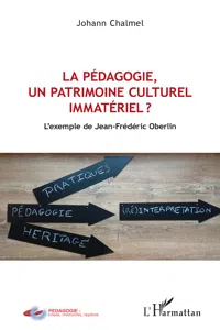 La pédagogie, un patrimoine culturel immatériel ?_cover