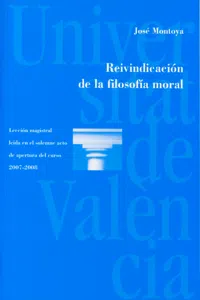 Reivindicación de la filosofía moral_cover