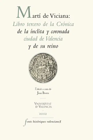 Martí de Viciana: Libro tercero de la Crónica de la ínclita y coronada ciudad de Valencia y de su reino