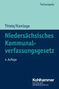 Niedersächsisches Kommunalverfassungsgesetz_cover