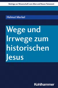 Wege und Irrwege zum historischen Jesus_cover