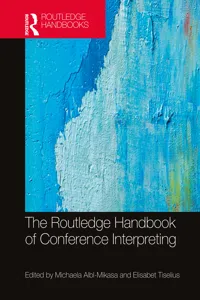 The Routledge Handbook of Conference Interpreting_cover