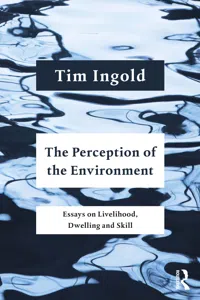 The Perception of the Environment_cover