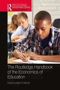 The Routledge Handbook of the Economics of Education_cover