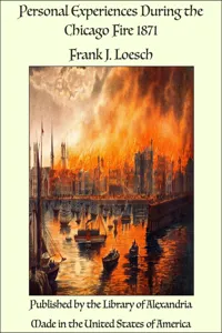 Personal Experiences During the Chicago Fire 1871_cover