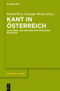 Kant in Österreich_cover