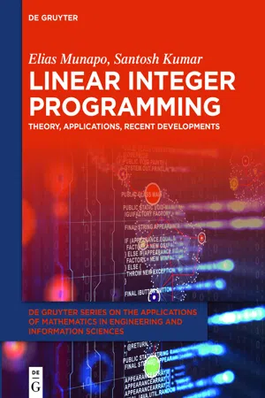 Linear Integer Programming