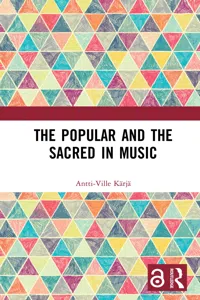 The Popular and the Sacred in Music_cover