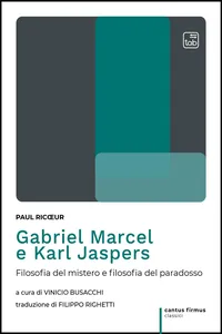 Gabriel Marcel e Karl Jaspers_cover