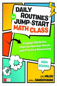 Daily Routines to Jump-Start Math Class, High School_cover