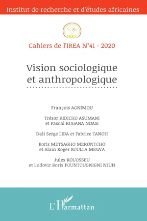 Vision sociologique et anthropologique