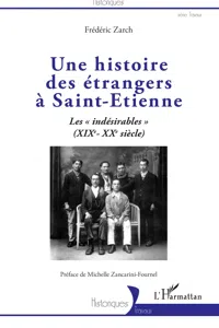 Une histoire des étrangers à Saint-Etienne_cover