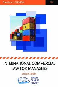 International Commercial Law For Managers_cover