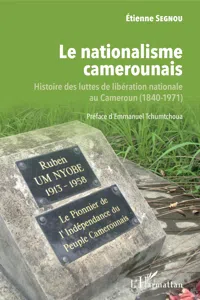 Le nationalisme camerounais_cover