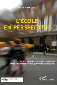 L'École en perspective_cover