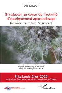 (S')ajuster au coeur de l'activité d'enseignement-apprentissage_cover