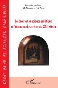 Le droit et la science politique à l'épreuve des crises du XXIe siècle_cover