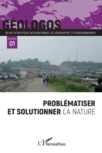 Problématiser et solutionner la nature_cover