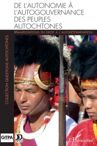 De l'autonomie à l'autogouvernance des peuples autochtones_cover