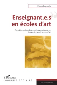 Enseignant.e.s en écoles d'art_cover