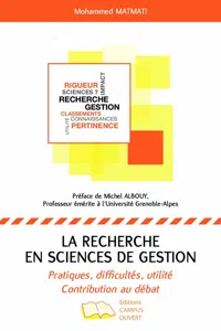 La recherche en sciences de gestion_cover