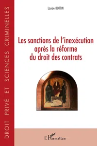 Les sanctions de l'inexécution après la réforme du droit des contrats_cover