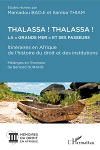 Thalassa ! Thalassa ! La " Grande mer" et ses passeurs_cover