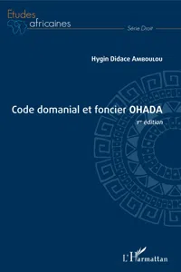 Code domanial et foncier OHADA_cover