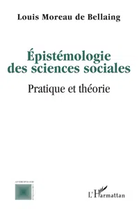 Epistémologie des sciences sociales_cover