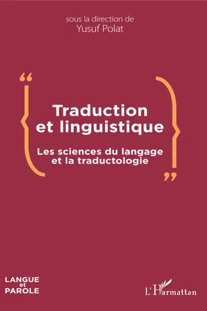 Traduction et linguistique