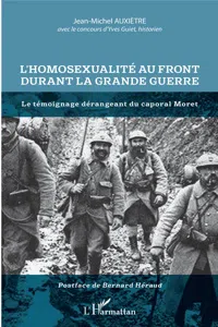 L'homosexualité au front durant la Grande Guerre_cover