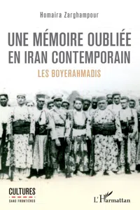 Une mémoire oubliée en Iran contemporain_cover