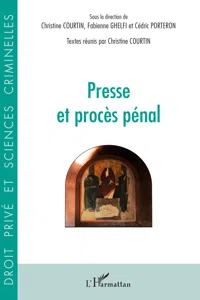 Presse et procès pénal_cover